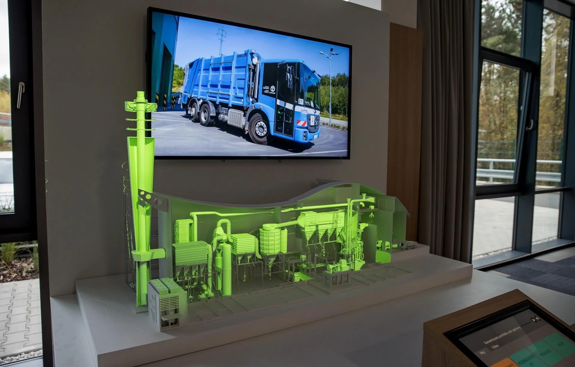 ZEVO Plzeň - 3D model ZEVO Plzeň - 3D model